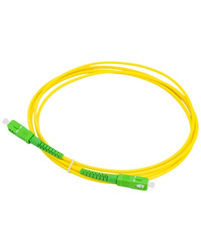 Патч-корд оптический соединительный (SM), 9/125 (OS2), SC/APC-SC/APC, (Simplex), LSZH, 2м REXANT 50-2023 в Рыбинске Патч-корды оптические Pintop.ru