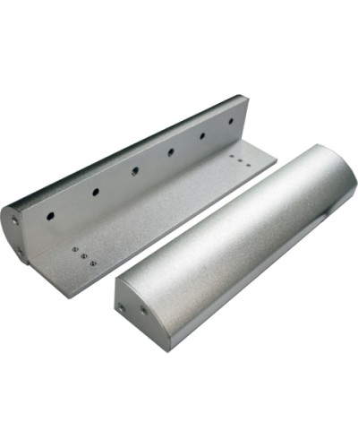 AccordTec LM-Z-KD-295A/350A- Кронштейн Z типа выполнен из алюминия и предназначен для крепления якоря электромагнитных замков на двери, открывающиеся внутрь. в Рыбинске Электромагнитные замки Pintop.ru