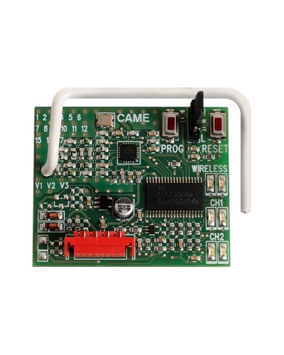 Встраиваемая плата радиоканала для беспроводных устройств системы RIO v2.0 Came RIOCN8WS в Рыбинске Устройства радиоуправления для шлагбаумов и автоматики Pintop.ru
