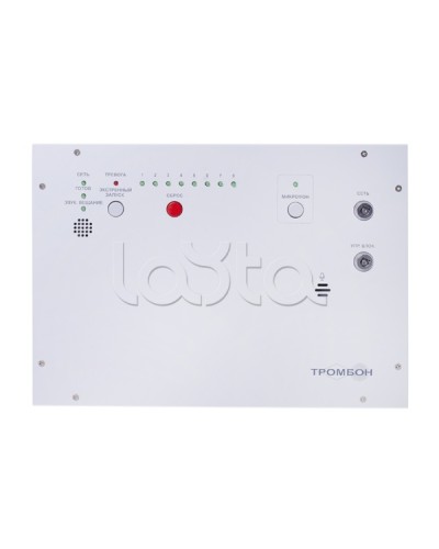 Блок оповещения Тромбон IP-БО8 в Рыбинске Системы оповещения и управления эвакуацией Pintop.ru