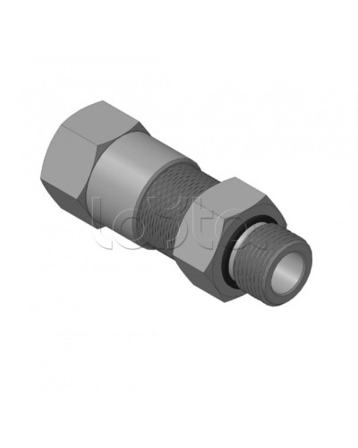 Кабельный ввод для бронированного кабеля с уплотнением внутренней оболочки кабеля резьбой G1/2, внешним диаметром кабеля D от 11 до 15 мм и проходным диаметром кабеля d= 6-10 мм Спектрон КВБ-15/10-Н-G1/2 в Рыбинске Аксессуары для кабель-канала Pintop.r