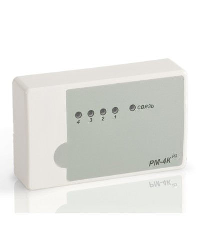 Модуль релейный адресный Рубеж РМ-4К-R3 в Рыбинске Адресная система пожарной сигнализации РУБЕЖ Pintop.ru