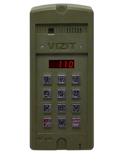Блок вызова до 100 абонентов Vizit БВД-SM110FCP в Рыбинске Блоки вызова многоабонентные Pintop.ru