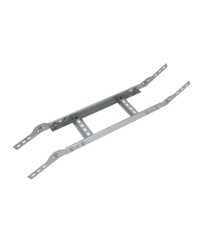 Вертикальный шарнирный угол 100х500х1,2 мм HD85 КМ-профиль (LSHL100-500-1.2 HD85) в Рыбинске Аксессуары для лотков Pintop.ru