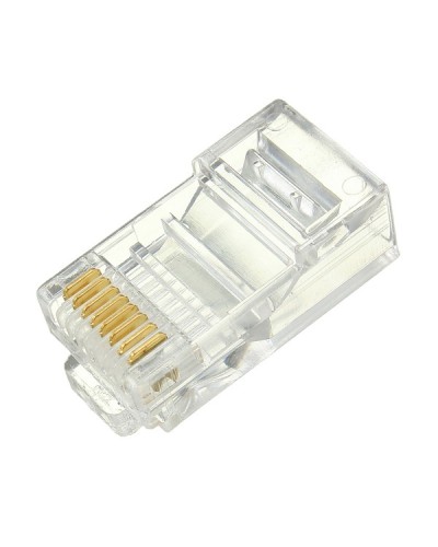 Унифицированный разъём Tantos Джек RJ-45 8P-8C CAT5e Ts (100шт/уп) в Рыбинске Коннекторы и разъемы Pintop.ru