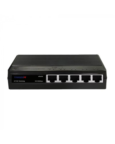 Hi-PoE коммутатор TRASSIR TR-NS1105-60-4POE в Рыбинске Коммутаторы Pintop.ru