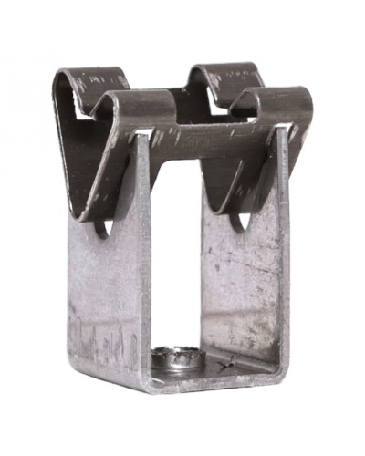 Держатель токоотвода металлический 35мм, L=20мм, Ni/Ni EKF PROxima (lp-d2115-20-ni) в Рыбинске Электротехническое оборудование Pintop.ru