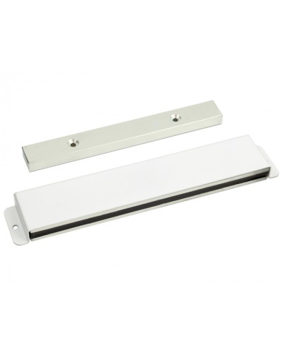 Замок электромагнитный миниатюрный Aler AL-80FU (12 В, белый) в Рыбинске Электромагнитные замки Pintop.ru