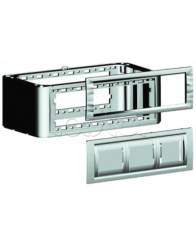 Расширение вертикальное напольной башенки BUS, серое DKC 09071 в Рыбинске Аксессуары для стоек и шкафов Pintop.ru