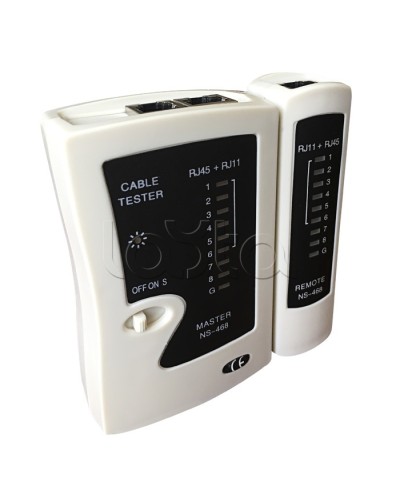 Тестер Кабеля RJ-45+RJ-11 (HT-C004) (TL-468) REXANT 12-1006 в Рыбинске Тестеры для систем видеонаблюдения Pintop.ru