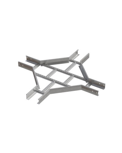 Х-разветвитель лестничный 80х300х1,2 мм N КМ-профиль (LXD80-300-1.2 N) в Рыбинске Аксессуары для лотков Pintop.ru