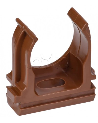 ELASTA Держатель с защелкой CF20 дуб IEK (ET-TA00D-CF-020-K24-010) в Рыбинске Держатели, клипсы, скобы Pintop.ru