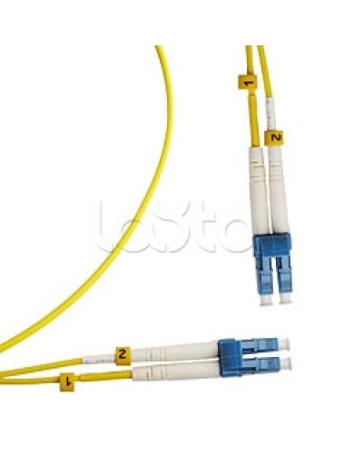 Шнур оптический SM 9/125 duplex LC/LC (15 м) Cabeus FOP(D)-9-LC-LC-15M в Рыбинске Патч-корды оптические Pintop.ru