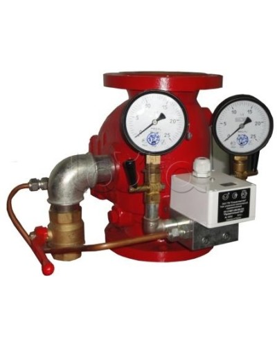 Узел управления спринклерный водозаполненный Спецавтоматика УУ-С150/1,6 В-ВФ.04 Прямоточный-150 исп. 01 в Рыбинске Устройства пуска водяного пожаротушения Pintop.ru