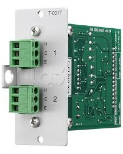 Модуль выходной 2-mic/line с DSP-процессором TOA T-001T в Рыбинске Системы оповещения и трансляции TOA Pintop.ru