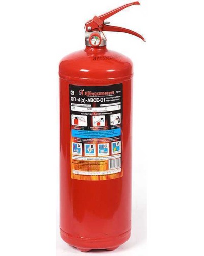 ВСЕ ЗПУЯрпожинвест ОП-4 (з) РФ разборное (алюм) в Рыбинске Огнетушители Pintop.ru