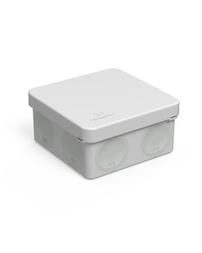 Коробка распред. 60-0210м двухкомп. безгалогенная (HF) 80х80х40 (8шт/уп) Промрукав (60-0210м) в Рыбинске Распределительные коробки Pintop.ru