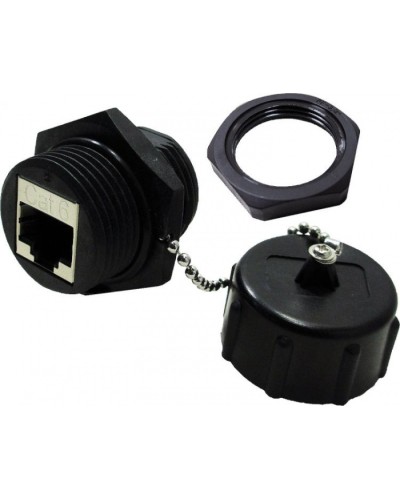 Модуль соединительный индустриальный, IP67, экранированный, кат.6 LANMASTER LAN-KCP45S6-WP в Рыбинске Проходные адаптеры Pintop.ru