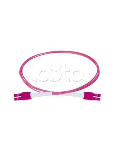 Оптический шнур HD, OM4, 2×50/125, дуплекс LC - дуплекс LC, UNIBOOT PUSH-PULL, 10 м Eurolan (41B-40-LC-LC-10) в Рыбинске Патч-корды и пигтейлы Pintop.ru