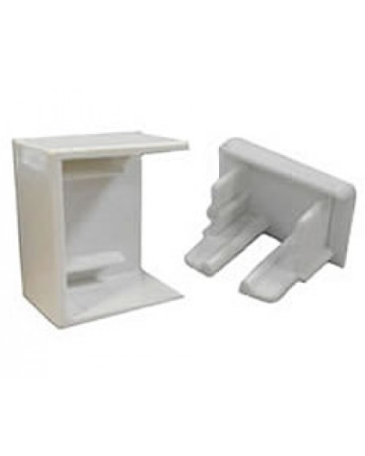 Заглушка 40х25мм (10шт) 1000шт. Экопласт 72808-10 в Рыбинске Аксессуары для кабель-канала Pintop.ru