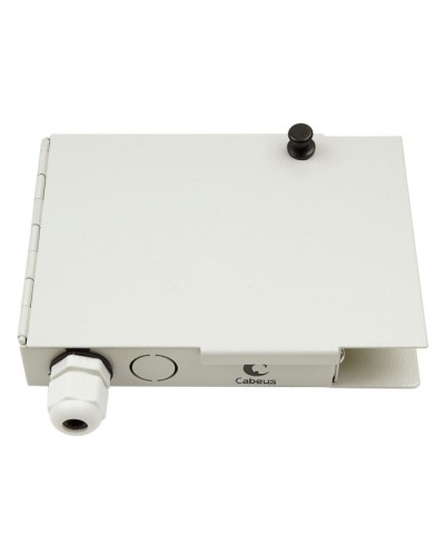 Бокс оптический настенный 19 на 4 ST/FC порта Cabeus JJT-4-ST в Рыбинске Кросс оптический Pintop.ru