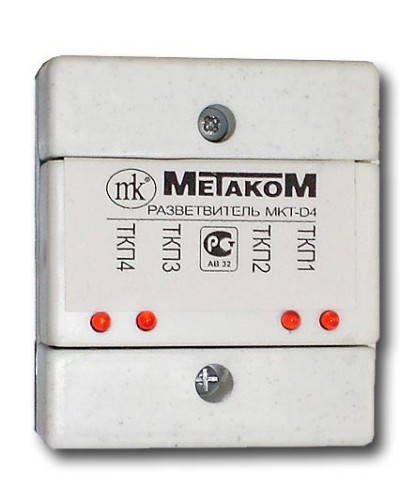 Разветвитель трубок Метаком MKT-D4 в Рыбинске Аксессуары для многоабонентных систем Pintop.ru