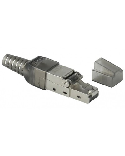 ITK Разъём RJ-45 FTP для кабеля кат.6A полевая заделка (CS3-1C6AF-Q) в Рыбинске Коннекторы и разъемы Pintop.ru