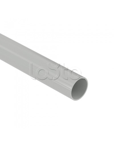 Труба глад. ПВХ 40 мм 3 м жесткая атмосферостойкая серый (30 м) DKC (63940UF) в Рыбинске Гладкая труба Pintop.ru
