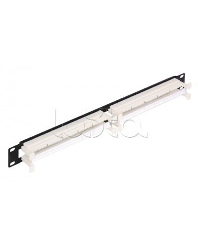 Патч-панель 1U 100 пар NIKOMAX (NMC-RB110-100) в Рыбинске Кроссовое оборудование тип 110 Pintop.ru