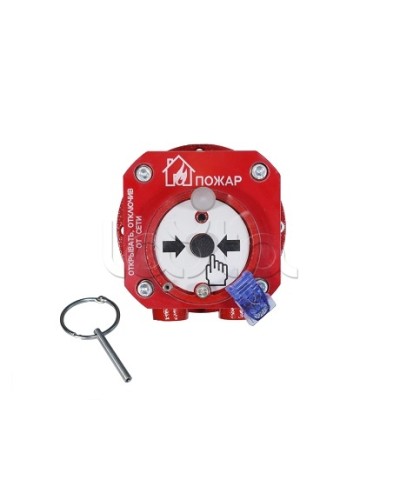 Извещатель пожарный ручной взрывозащищенный Спектрон-512-Exd-А-ИПР-В-HART в Рыбинске Пожарные извещатели (Ex) Pintop.ru