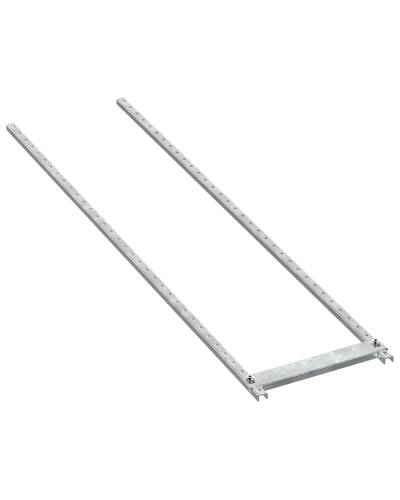 FORMAT Панель нижняя наборная в шкаф 400х1000мм IEK (FO-00-PLT-040-100) в Рыбинске Аксессуары для стоек и шкафов Pintop.ru