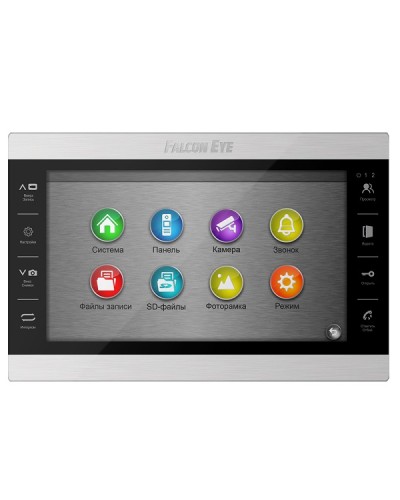 Видеодомофон Falcon Eye Atlas Plus HD (Black) XL в Рыбинске Абонентские видеоустройства Pintop.ru