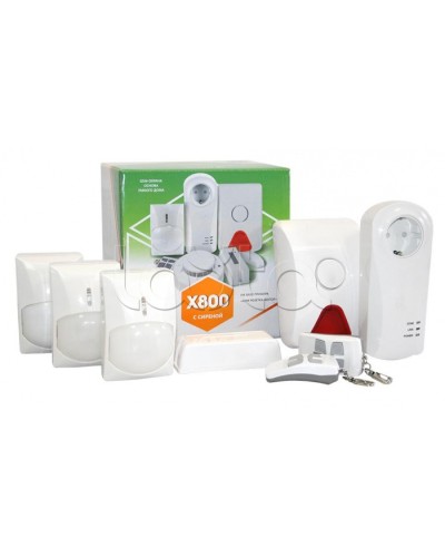 Комплект охранной GSM сигнализации Сибирский Арсенал Комплект GSM-сигнализации X-800 в Рыбинске GSM мониторинг Сибирский арсенал Pintop.ru