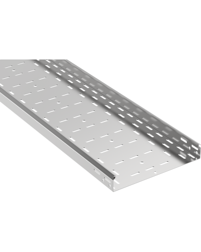 ESCA 3 Лоток перф. без боковой перф. 50х100х3000-0,45 IEK (ES3-15-050-100-3-045) в Рыбинске Кабельные лотки Pintop.ru