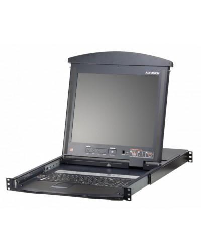 KVM консоль с переключателем ATEN KL1516AM-AXA-RG в Рыбинске Системы видеонаблюдения Pintop.ru