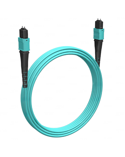 Кабельная сборка MPO(M) -MPO(M)-12 волокон 50/125 OM3, 5 m Cabeus (FOP-50-OM3-12-MPO(M)-12-MPO(M)-B-5m) в Рыбинске Кабельные сборки (оптические) Pintop.ru