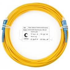 Шнур оптический simplex SC-SC 9/125 SM 15 м LSZH Cabeus FOP(s)-9-SC-SC-15M