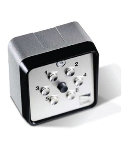 Клавиатура кодонаборная 7-кнопочная, накладная, радиоканальная Came 001S9000 в Рыбинске Запчасти для шлагбаумов и автоматики Pintop.ru