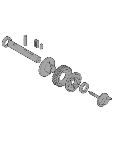 Выходной вал BX-P Came 119RIBX028 в Рыбинске Запчасти для шлагбаумов и автоматики Pintop.ru