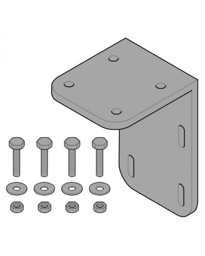 Кронштейн крепления к стене C003 C004 Came 119RICX011 в Рыбинске Запчасти для шлагбаумов и автоматики Pintop.ru