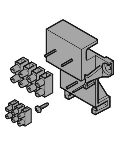 Кронштейн с колодкой подключений C-BX Came 119RICX020 в Рыбинске Запчасти для шлагбаумов и автоматики Pintop.ru