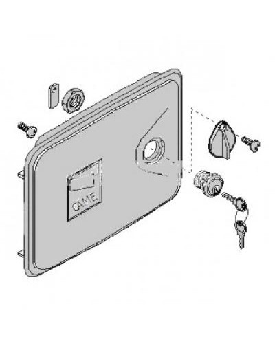 Дверца замка разблокировки FERNI Came 119RID136 в Рыбинске Запчасти для шлагбаумов и автоматики Pintop.ru