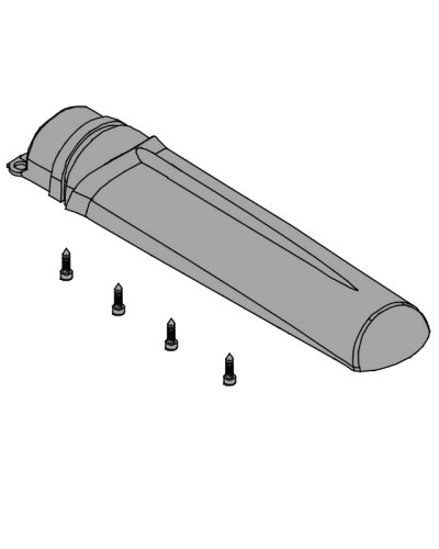 Крышка кожуха винта АХ5024, АХ71230 Came 119RID310 в Рыбинске Запчасти для шлагбаумов и автоматики Pintop.ru