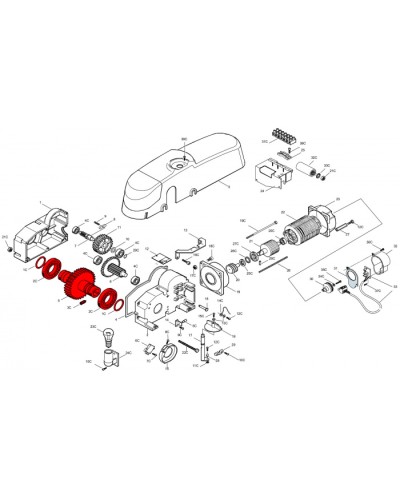 Дверца G4001 Came 119RIG070 в Рыбинске Запчасти для шлагбаумов и автоматики Pintop.ru