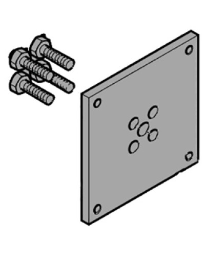 Фланец крепления стрелы шлагбаума 0,15*0,15 Came 119RIG169 в Рыбинске Запчасти для шлагбаумов и автоматики Pintop.ru