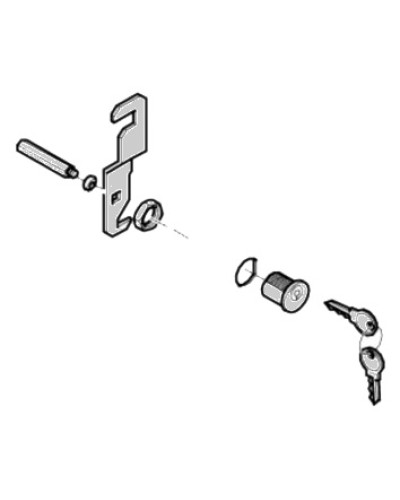 Замок дверцы G4040 G4041 Came 119RIG176 в Рыбинске Запчасти для шлагбаумов и автоматики Pintop.ru