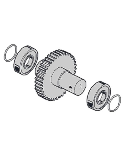 Вал выходной G4040 G4041 Came 119RIG181 в Рыбинске Запчасти для шлагбаумов и автоматики Pintop.ru