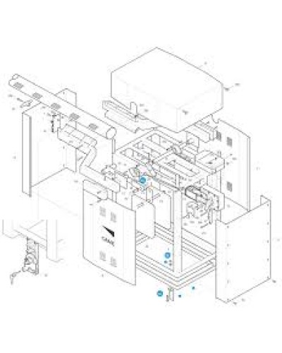 Заглушка G0601 Came 119RIG209 в Рыбинске Запчасти для шлагбаумов и автоматики Pintop.ru