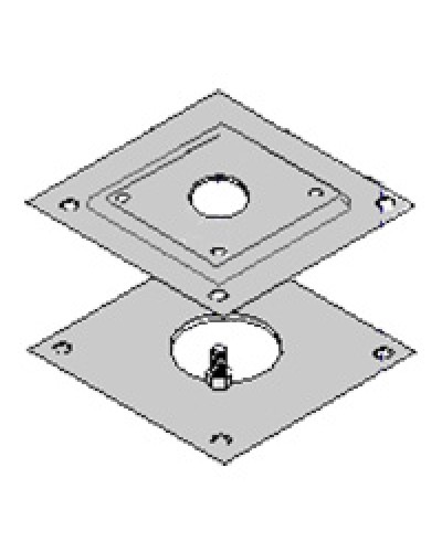 Монтажное основание CLM CLM-N CSS CSS-N DOC-L DOC-LN Came 119RIR001 в Рыбинске Запчасти для шлагбаумов и автоматики Pintop.ru