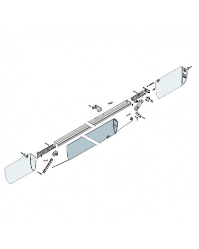 Трос профиля безопасности DF15 Came 119RIR229 в Рыбинске Запчасти для шлагбаумов и автоматики Pintop.ru